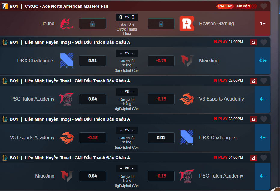 Thể thao điện tử Esport có mặt tại SOC88