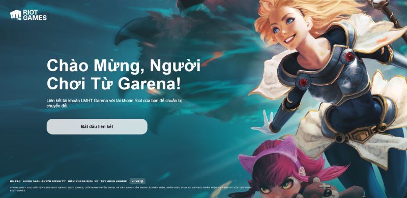 Tìm hiểu nguyên nhân dẫn đến vấn đề quen tai khoan garena lien ket riot