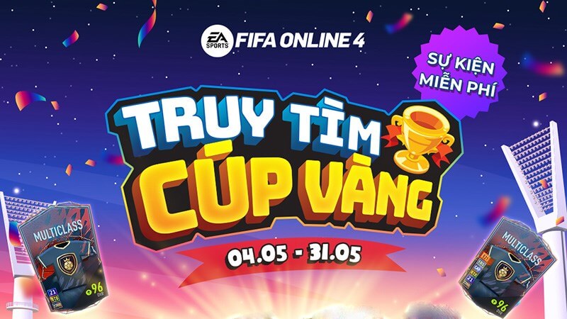 Sự kiện truy tìm cúp vàng hấp dẫn