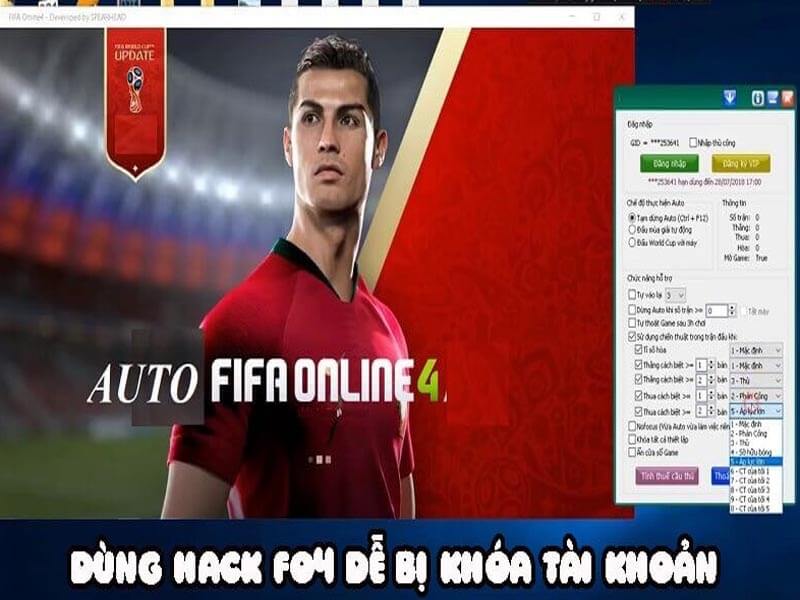 Cần xem xét kỹ lưỡng trước khi quyết định sử dụng Fifa Online 4 Mod