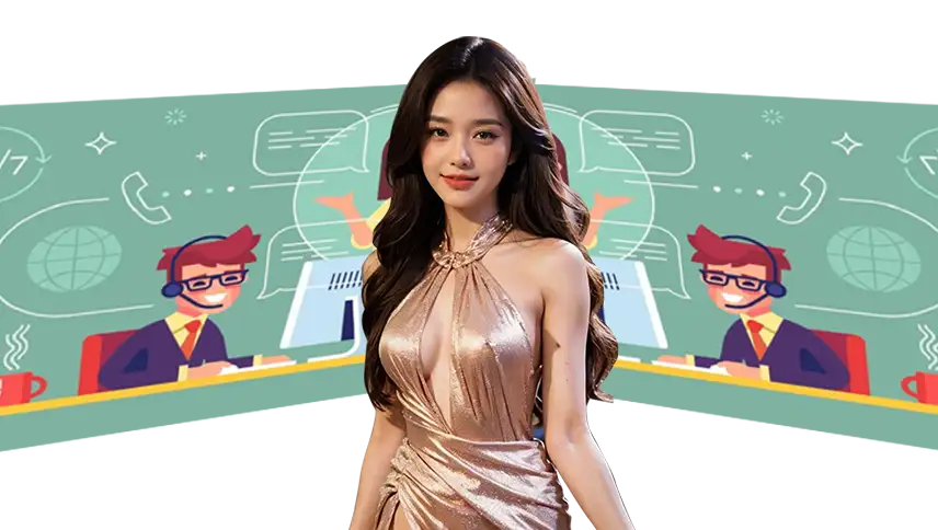 Nhân viên chăm sóc khách hàng Soc88 xinh đẹp