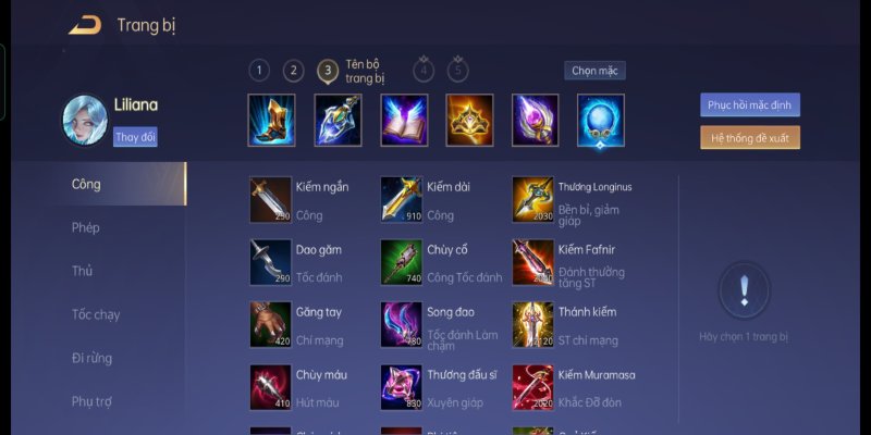 Nếu team địch có nhiều tướng khoẻ thì nên mua Trượng Hỗn Mang