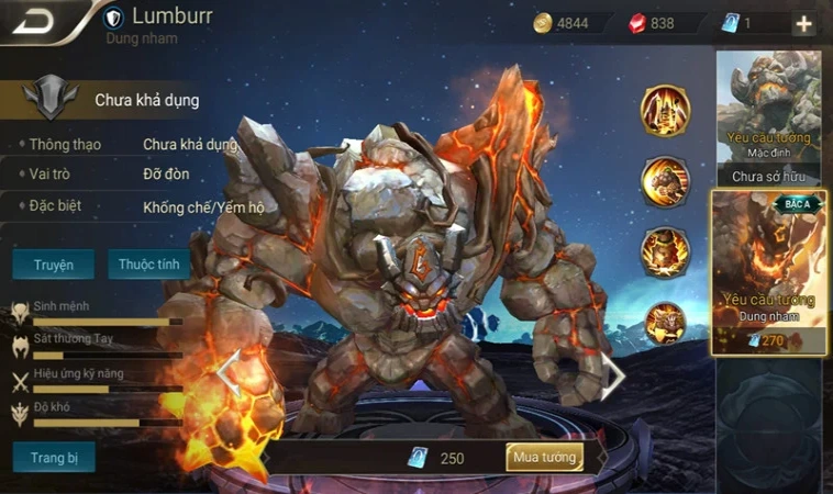 Ưu – nhược điểm khi dùng tướng trợ thủ Lumburr