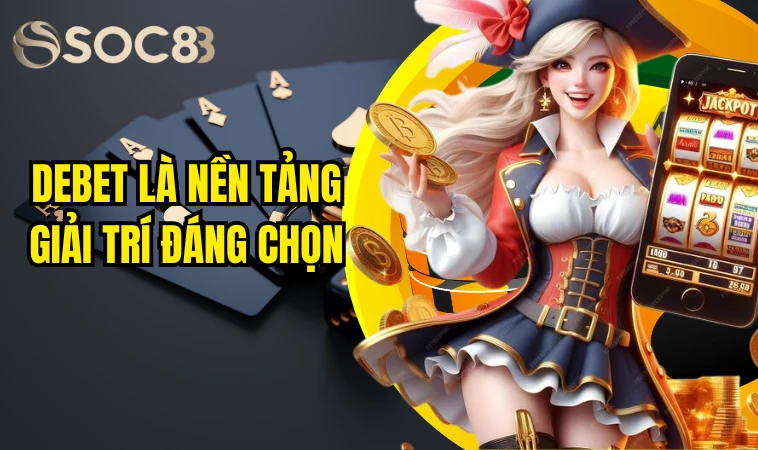 Debet là nền tảng giải trí đáng chọn.